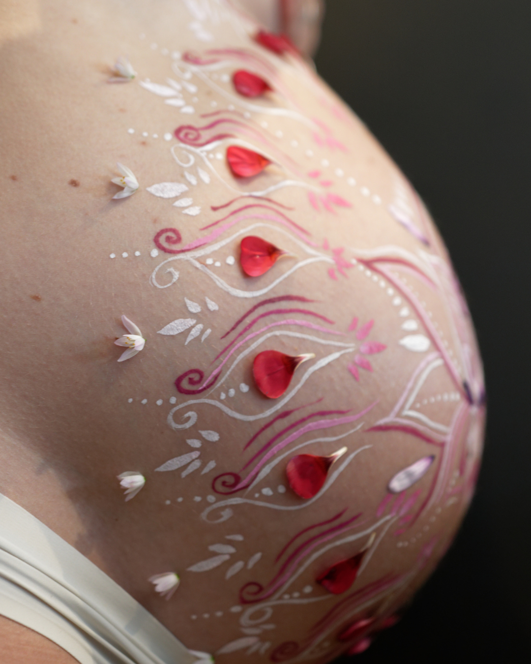 belly painting Alpes-Maritimes