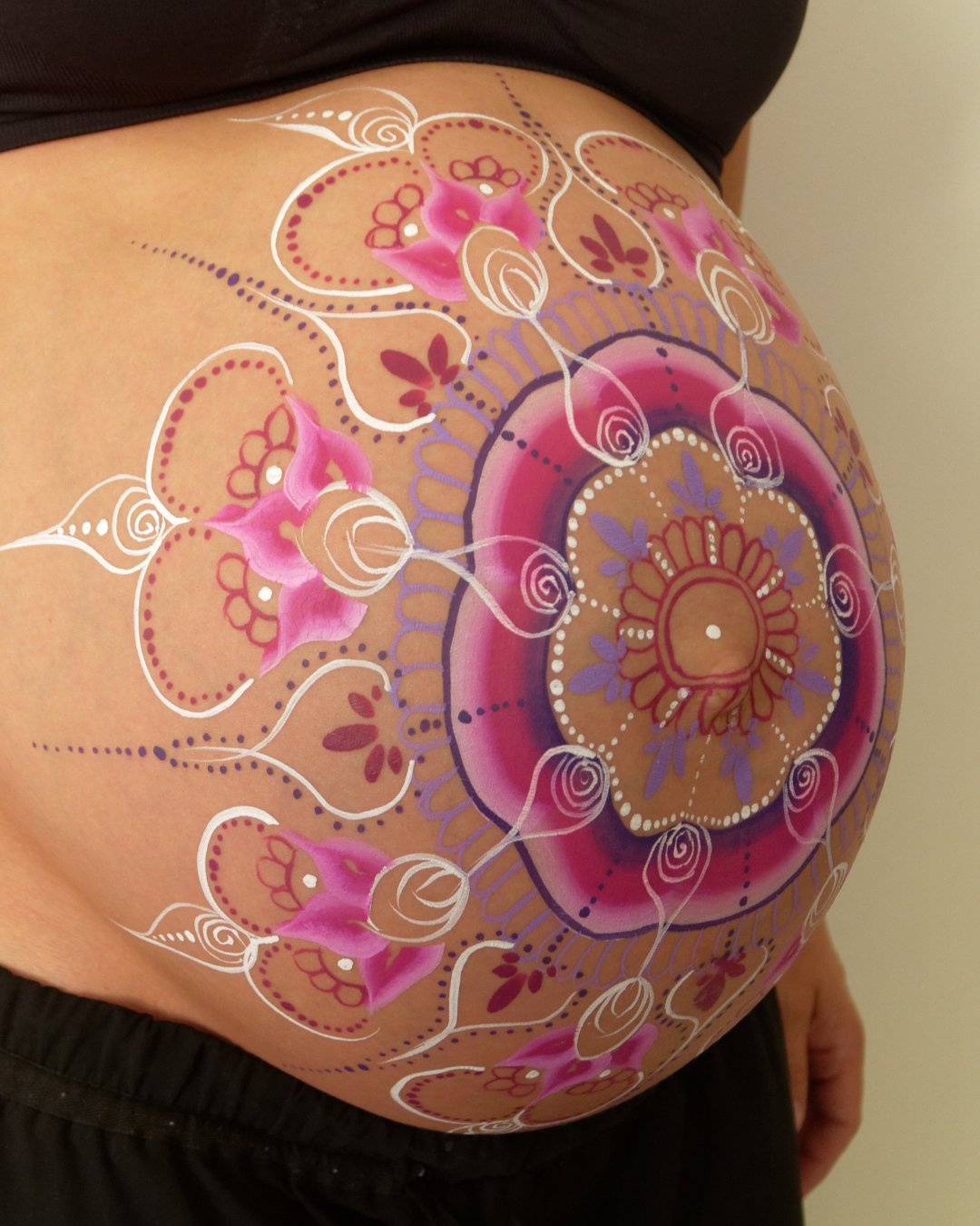 belly painting cannes