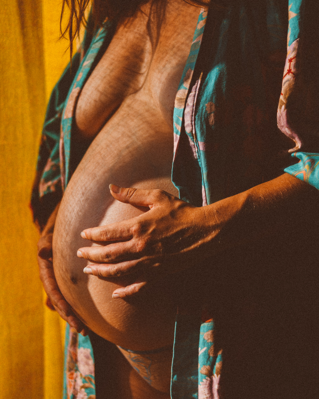 femme enceinte ombre